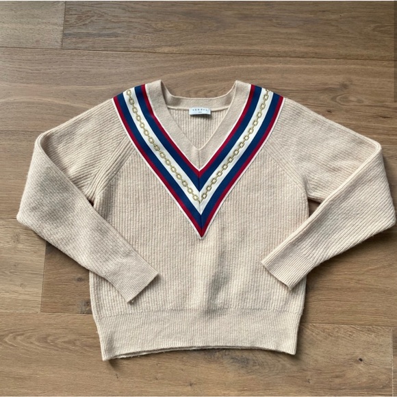 Sandro Paris Chain Sweater - Picture 1 of 1